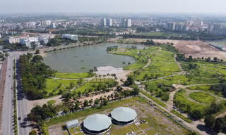 Công viên trăm tỷ ngập rác thải