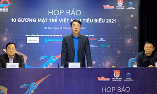 Tăng giá trị giải thưởng Gương mặt trẻ Việt Nam tiêu biểu 2021 gấp 5 lần