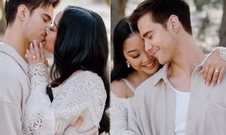 Nữ diễn viên gốc Việt Lana Condor được bạn trai cầu hôn, chiếc nhẫn đính ước gây chú ý