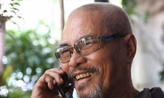 Nhà thơ Phan Vũ. Ảnh: NGUYỄN ÐÌNH TOÁN
