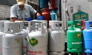 Gas tăng 12.000 đồng/bình 12 kg