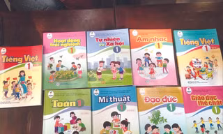 Liệu học sinh TPHCM có cơ hội được học những bộ SGK khác, ngoài bộ “Chân trời sáng tạo”? Ảnh:Nghiêm Huê