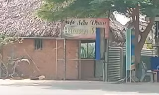 Quán cà phê xảy ra vụ án.