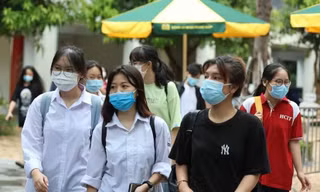 Thí sinh dự thi tốt nghiệp THPT năm 2021