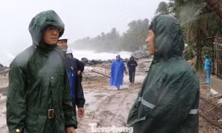 Phú Yên kiên quyết sơ tán dân an toàn trước khi bão số 6 đổ bộ