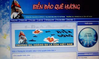 Bạn trẻ lập nhiều diễn đàn, topic về biển đảo Việt Nam trên mạng Ảnh: D.N