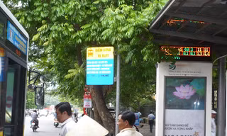 Lắp bảng Led cho xe buýt
