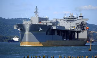 Tàu đổ bộ USS Miguel Keith của Mỹ Ảnh: US Navy 