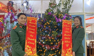 Tết xa nhà của lính học viên 