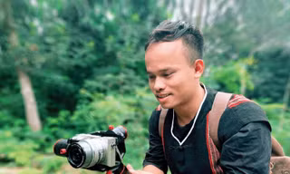 Hồ Văn Ngởi mơ ước trở thành một nhà làm phim chuyên nghiệp