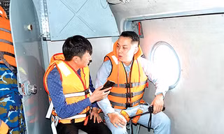 Vượt gió, xuyên mây cùng lính bay
