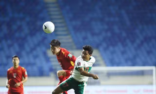 Đội tuyển Việt Nam vừa giành chiến thắng thuyết phục 4-0 trước Indonesia để củng cố vị trí nhất bảng G. ảnh: Hữu Phạm 