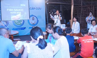 Lớp học đặc biệt giữa sông Hậu 