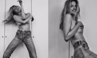 'Thiên thần nội y' Martha Hunt tung loạt ảnh bán nude, dáng đẹp như tạc tượng