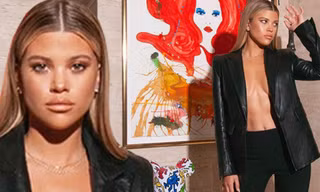 Sofia Richie 'thả rông' vòng 1 táo bạo