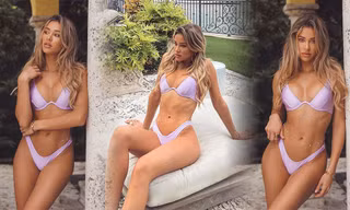 Đường cong 'bỏng rẫy' của mẫu nội y Cindy Prado