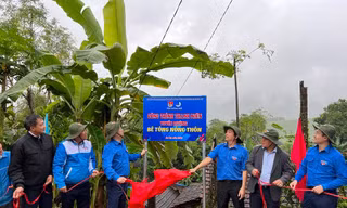 Sôi động Ngày thanh niên cùng hành động tại Quảng Ngãi 