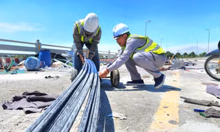 Sau hơn một tháng cấm xe để sửa, cầu Trà Khúc 2 giờ ra sao?