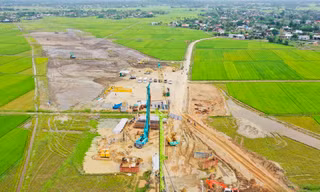 Dự án cao tốc Quảng Ngãi - Hoài Nhơn thi công gặp khó