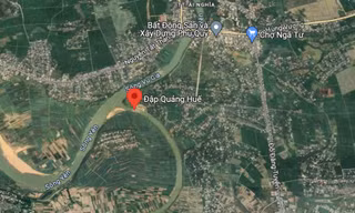 Đắp đập tạm trên sông Quảng Huế để điều tiết nước ngọt cho Đà Nẵng