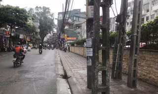 Hiện trường vụ việc.