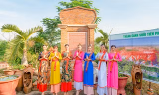 Dàn Nam vương, Hoa hậu Fitness Model World Vietnam dự lễ hội Katê của người Chăm