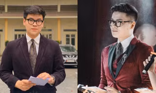 Nam sinh trường Báo hết mình theo đuổi đam mê với nghề dẫn