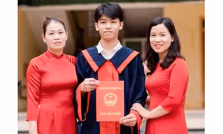 Nam sinh trường làng trúng tuyển ngành học có điểm chuẩn cao nhất Đại học Bách khoa Hà Nội