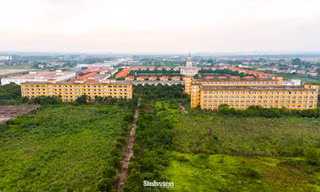 Cận cảnh trường đại học tại Ninh Bình vừa bị Bộ GD&ĐT đình chỉ đào tạo 