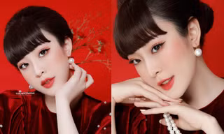 ‘Hot girl’ trường Ngoại thương rạng rỡ trong bộ ảnh chào Tết Nhâm Dần 2022