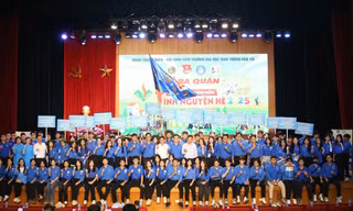 Trường Đại học Giao thông Vận tải ra quân Chiến dịch Thanh niên Tình nguyện hè 2025
