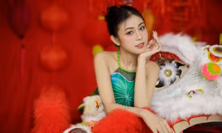 Ngắm nhìn ‘Sắc màu đón Xuân’ của nữ sinh đến từ ‘thành phố hoa’ Sa Đéc