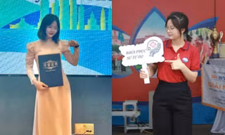 Nữ sinh ngành Kỹ thuật Hóa học Trường Đại học Thuỷ lợi là Đảng viên bật mí bí quyết đạt điểm tuyệt đối