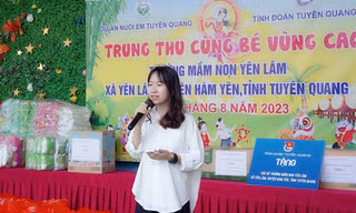 Dự án Trung Thu Cùng Bé Vùng Cao của cô bạn 'Bống Chè Bưởi'