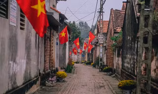 Tết truyền thống ở Làng cổ Đường Lâm