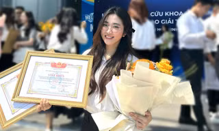 Nữ Đảng viên trẻ Kinh tế Quốc dân và dấu ấn giải thưởng nghiên cứu khoa học