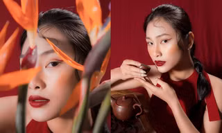 Mang ‘Khởi sắc’ đến với năm Nhâm Dần, nữ sinh Điện lực gây ‘xao xuyến’ cộng đồng mạng