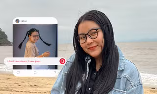 Tôi không có ước mơ, tôi chỉ có mục tiêu