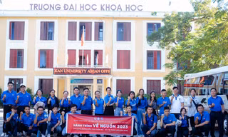 Tuổi trẻ Đại học Khoa học với 'Hành trình Về nguồn 2023'