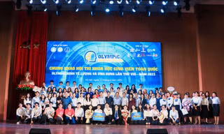 Olympic Kinh tế lượng và Ứng dụng lần thứ VIII: Thúc đẩy sinh viên nghiên cứu khoa học sớm hơn