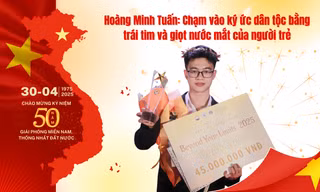 Hoàng Minh Tuấn: Chạm vào ký ức dân tộc bằng trái tim và giọt nước mắt của người trẻ