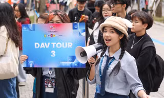 DAV Open House 2025: 'Nhập vai' sinh viên Ngoại giao, chinh phục ước mơ toàn cầu