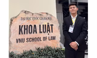 Ước muốn trở thành Trọng tài viên và hành trình thực hiện mục tiêu của nam sinh Đại học Luật