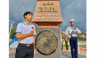 Hành trình đầy cảm xúc ở Trường Sa của Chủ tịch Hội Sinh viên Việt Nam UPES