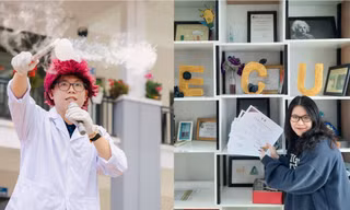 Hai thủ khoa ngành Công nghệ Giáo dục: Khởi đầu khó khăn, thành công vang dội
