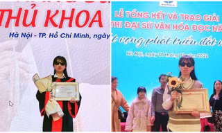 Nữ sinh khiếm thị gốc Quảng Ninh với ước mơ trở thành nhà tâm lý học