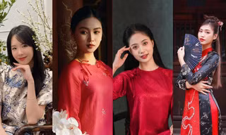 Các hoa khôi gửi lời chúc Tết Giáp Thìn tới độc giả Sinh Viên Việt Nam 