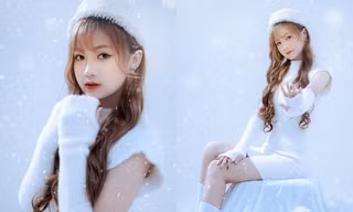 Bộ ảnh đón Đông ngọt ngào của nàng mẫu ảnh 2K