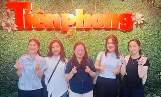 Kỳ thực tập mùa hè đáng nhớ của những 'nhà báo' năm nhất đến từ Học viện Ngoại giao