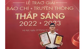 Loạt phóng sự 'Những cạm bẫy đang chờ tân sinh viên' đạt giải B Giải Báo chí - Truyền thông Thắp Sáng 2023